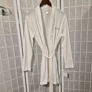 Calvin Klein White Robe NWT Sz XS